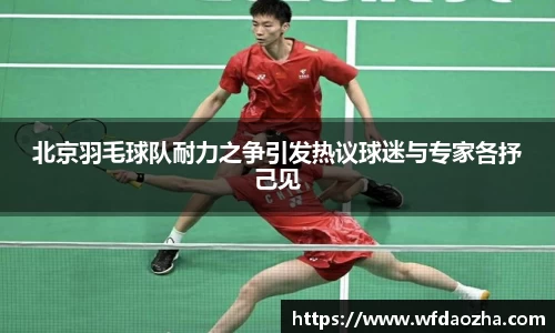 北京羽毛球队耐力之争引发热议球迷与专家各抒己见